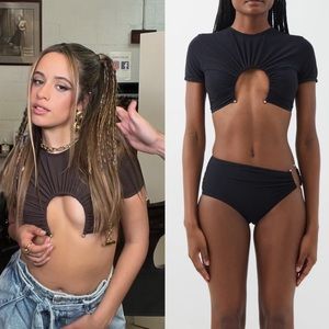 Christopher Esber Ruched Prong Tee